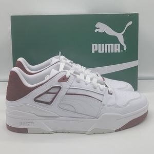 NEW Puma Slipstream White/Maroon/Gold